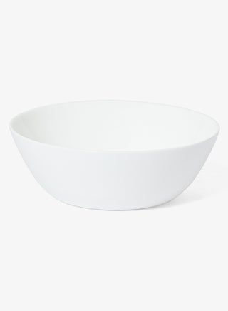Set of 6 White Opal Glass Cereal and Soup Bowl, Dishwasher & Microwave Safe Round Bowls for Cereal, Soup, Salad and Rice - view 2